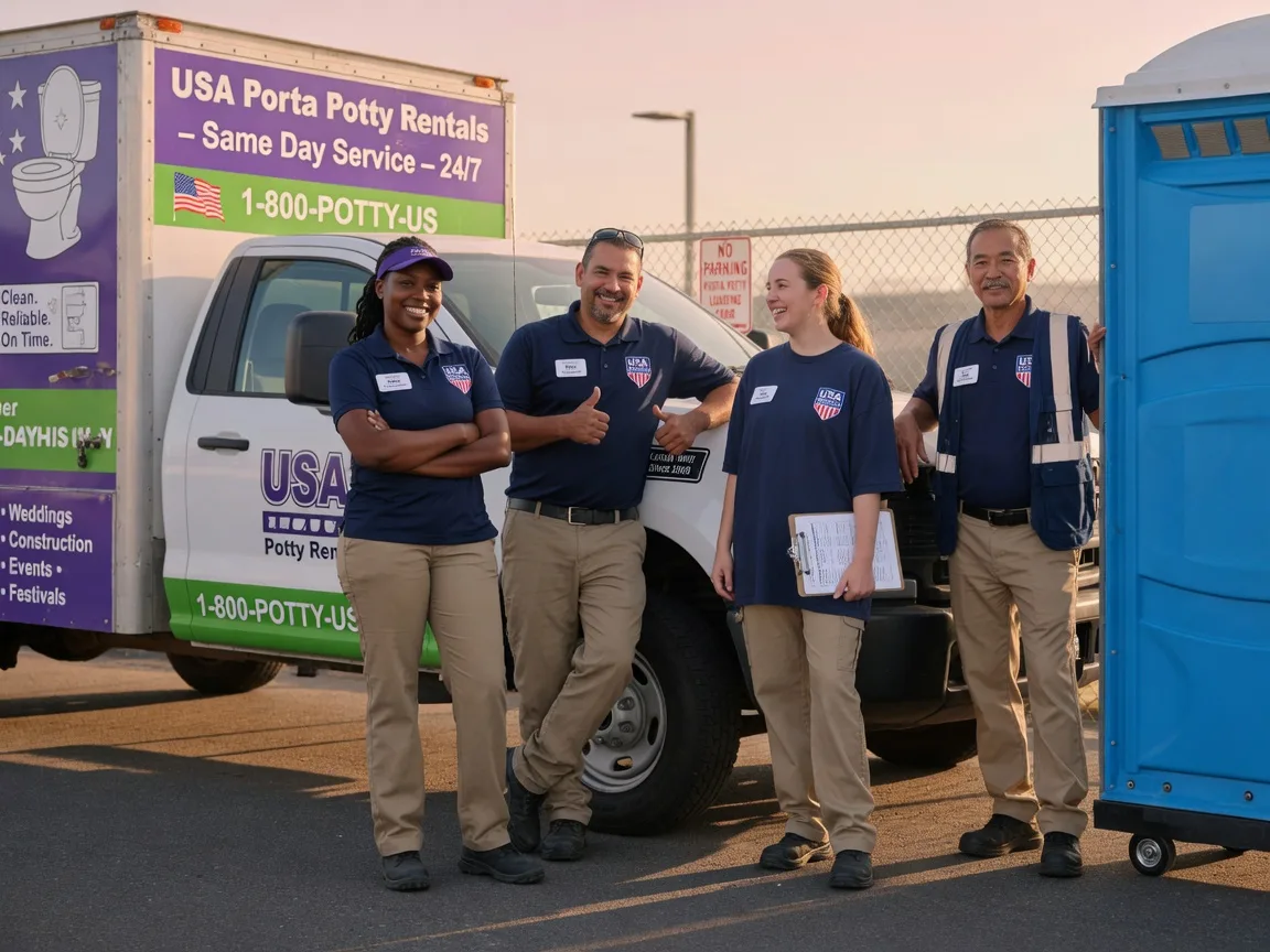Porta Potty Rental company in Pineville, LA